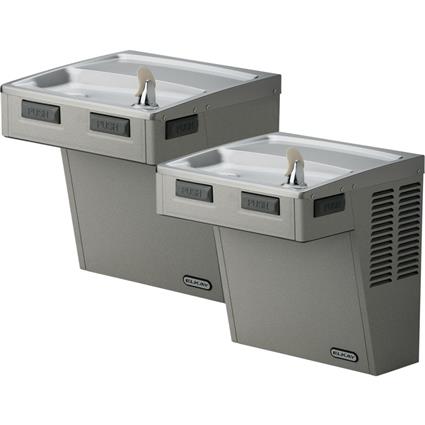 Wall Bi-Level Cooler Filtered 8 GPH Gray