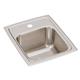 SS 13x16x7.6 Single Bowl Drop-in Sink