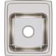 SS 15x17.5x7.6 Single Drop-in Sink