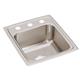 SS 15x17.5x7.6 Single Drop-in Sink