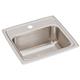 SS 17x16x7.6 Single Bowl Drop-in Sink