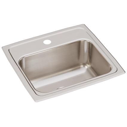 SS 17x16x7.6 Single Bowl Drop-in Sink
