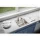 SS 17x16x7.6 Single Bowl Drop-in Sink