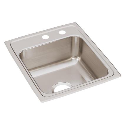 SS 17x20x7.6 Single Bowl Drop-in Sink