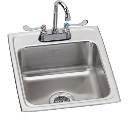 SS 17x20x7.6 Single Drop-in Sink Kit