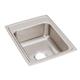 SS 17x22x7.6 Single Bowl Drop-in Sink