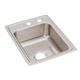 SS 17x22x7.6 Single Bowl Drop-in Sink