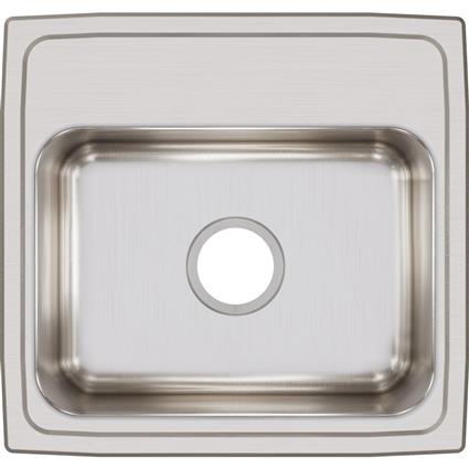 SS 19x18x7.6 Single Bowl Drop-in Sink