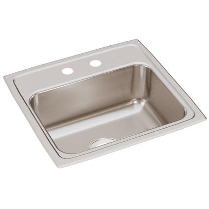 SS 19x18x7.6 Single Bowl Drop-in Sink