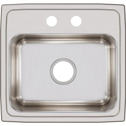 SS 19x18x7.6 Single Bowl Drop-in Sink