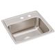 SS 19x18x7.6 Single Bowl Drop-in Sink