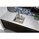 SS 19x18x7.6 Single Bowl Drop-in Sink