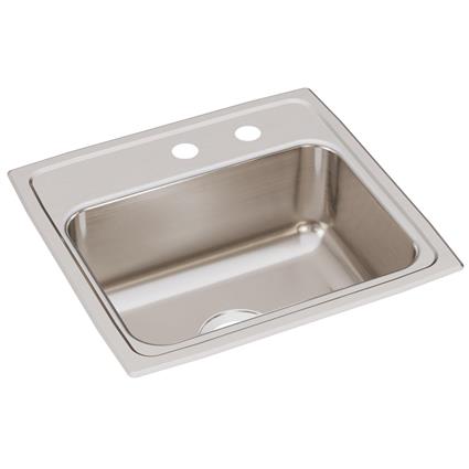 SS 19x18x7.6 Single Bowl Drop-in Sink