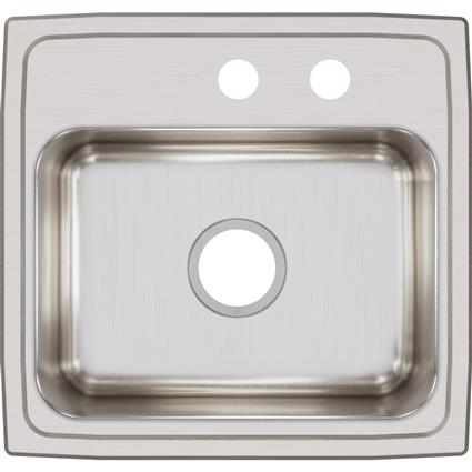 SS 19x18x7.6 Single Bowl Drop-in Sink