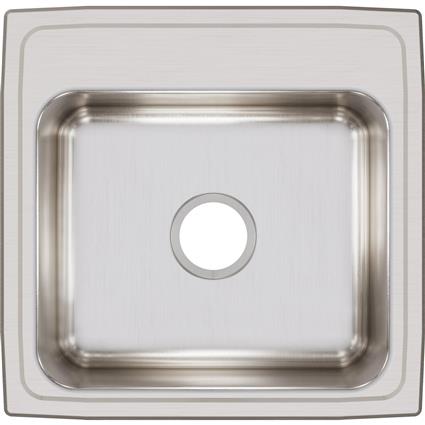 SS 19.5x19x7.5 Single Drop-in Sink