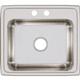 SS 22x19.5x7.6 Single Drop-in Sink
