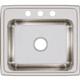 SS 22x19.5x7.6 Single Drop-in Sink