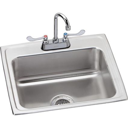 SS 22x19.5x7.6 Single Drop-in Sink Kit
