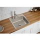 SS 22x22x7.6 Single Bowl Drop-in Sink