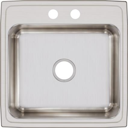 SS 22x22x7.6 Single Bowl Drop-in Sink