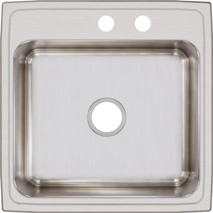 SS 22x22x7.6 Single Bowl Drop-in Sink