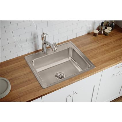 SS 25x21.2x7.8 Single Drop-in Sink