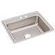 SS 25x21.2x7.8 Single Drop-in Sink