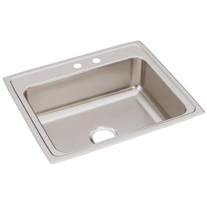 SS 25x21.2x7.8 Single Drop-in Sink