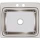 SS 25x22x8.1 Single Bowl Drop-in Sink