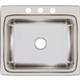 SS 25x22x8.1 Single Bowl Drop-in Sink