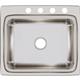 SS 25x22x8.1 Single Bowl Drop-in Sink