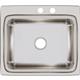 SS 25x22x8.1 Single Bowl Drop-in Sink