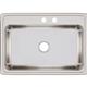 SS 31x22x7.6 Single Bowl Drop-in Sink