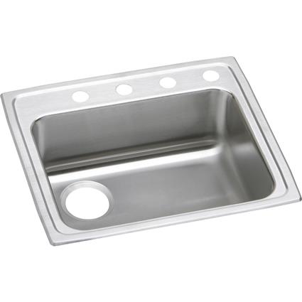 SS 25x21.2x6 Single Drop-in ADA Sink