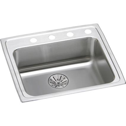 SS 25x21.2x6.5 Single Drop-in Sink+PD