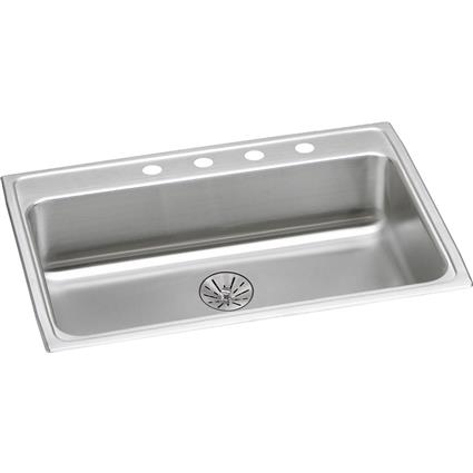 SS 31x22x6.5 Single Drop-in Sink+PD