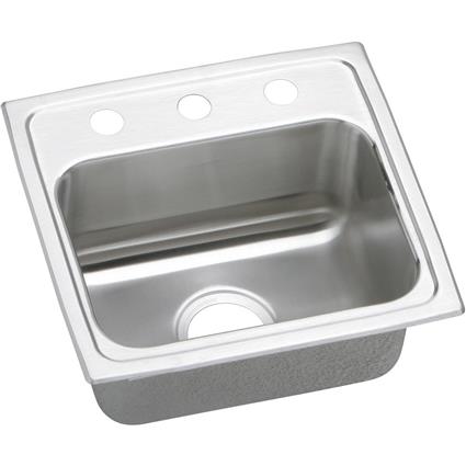 SS 17x16x6 Single Drop-in ADA Sink