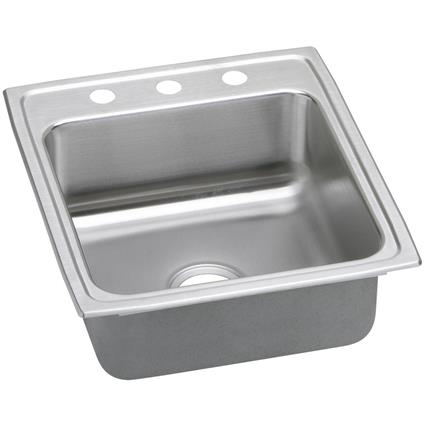 SS 19.5x22x6 Single Drop-in ADA Sink