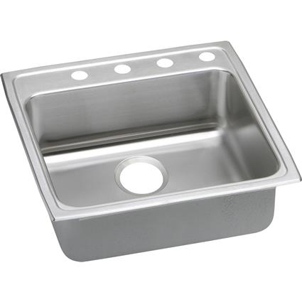 SS 22x22x5 Single Drop-in ADA Sink