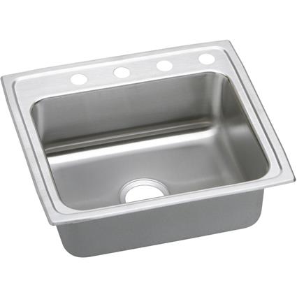 SS 25x21.2x5.5 Single Drop-in Sink