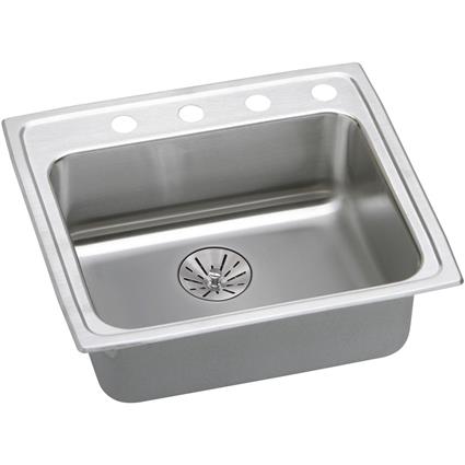 SS 25x21.2x6.5 Single Drop-in Sink+PD