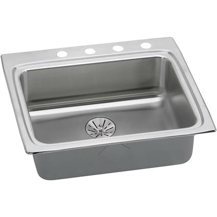 SS 25x22x6.5 Single Drop-in Sink+PD