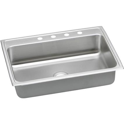 SS 31x22x6 Single Drop-in ADA Sink