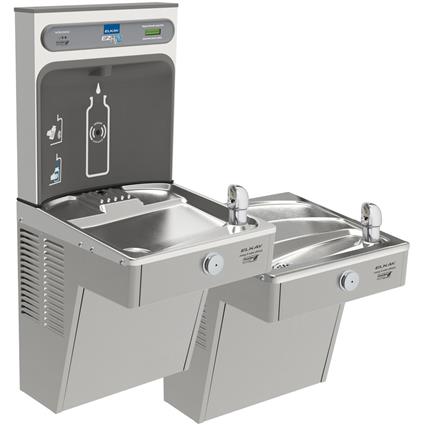 Bottle Fill Stn+VR Cooler Filter 8GPH SS