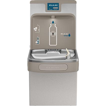 Bottle Fill Stn+Cooler Filter 8GPH Gray