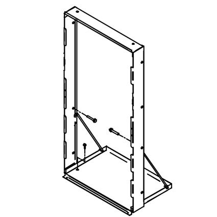 Mounting Frame for in-wall ezH2O models