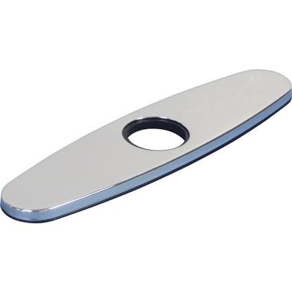 3-Hole Escutcheon Plate, Chrome (CR)