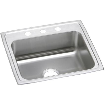 SS 22x19.5x7.1 Single Drop-in Sink
