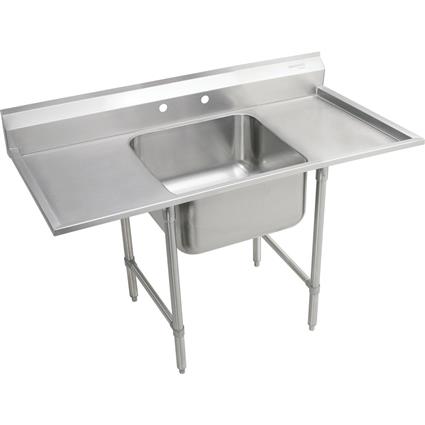SS 27"x29.75"x12.75" Floor Scullery Sink