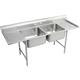 SS 77.25"x29.75" x12.75" Floor Sink
